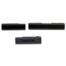 Заглушки SIM/SD Sony Z1 (C6903/L39h) черные
