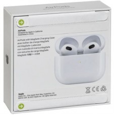 Гарнитура Air Pods 3 bluetooth, MagSafe Charging Case, MME73CH/A, Copy