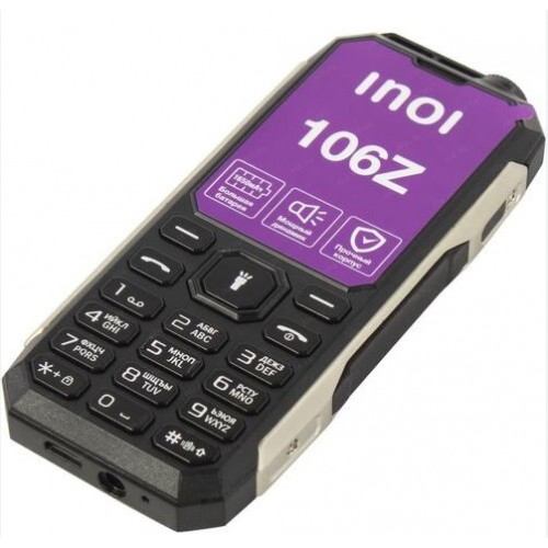 Мобильный телефон INOI 106Z черный