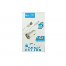 АЗУ USB Hoco Z12  2USB + кабель Lightning